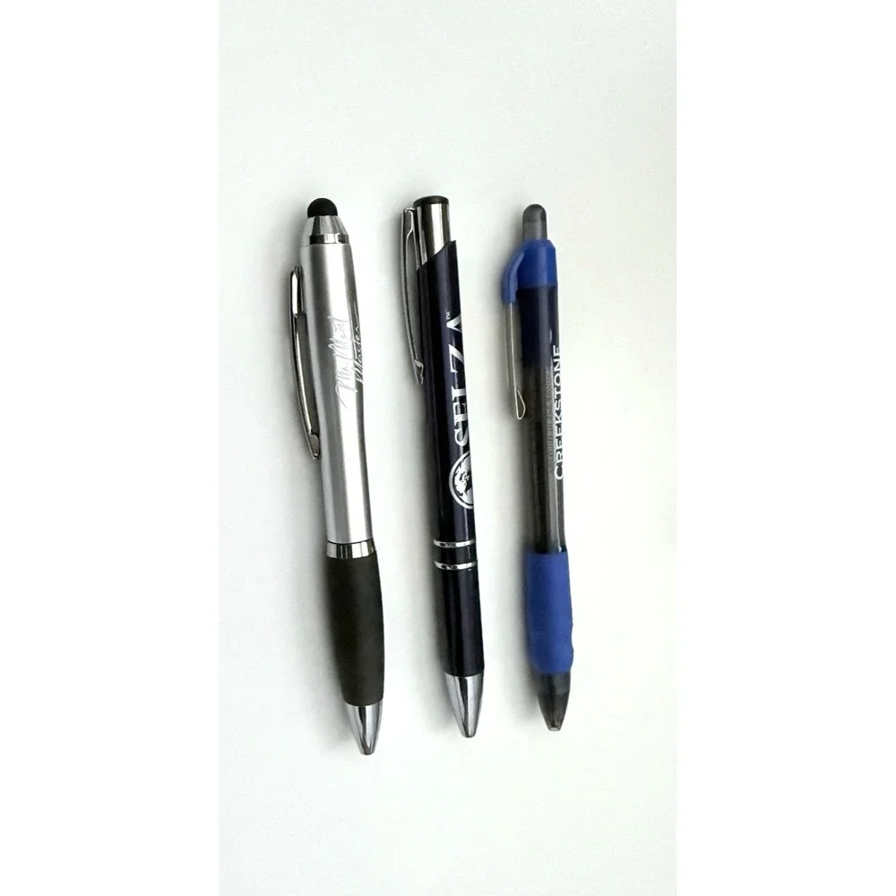 Bulk Lot of 75 Pens - Various Retractable Ballpoint Pens Office Supplies NEW